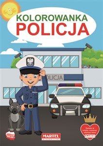 Obrazek Policja. Kolorowanka