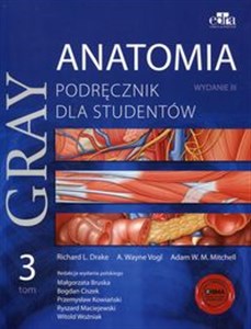 Obrazek Gray Anatomia Podręcznik dla studentów Tom 3
