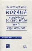 polish book : Moralia To... - Grzegorz Wielki Św.