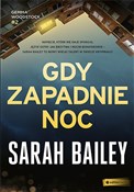 polish book : Gdy zapadn... - Sarah Bailey