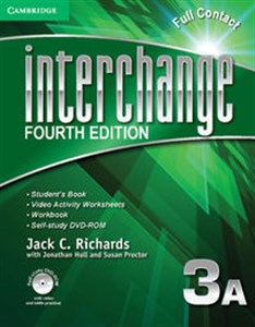 Obrazek Interchange Level 3 Full Contact A with Self-study DVD-ROM