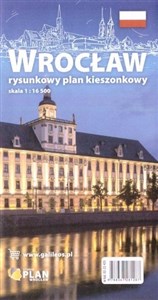 Obrazek Plan kieszonkowy rysunkowy Wrocław
