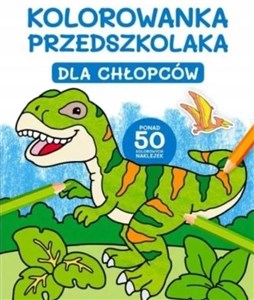 Obrazek Kolorowanka przedszkolaka Dla chłopców (Fabulo)