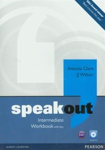 Obrazek Speakout Intermediate Workbook with key + CD