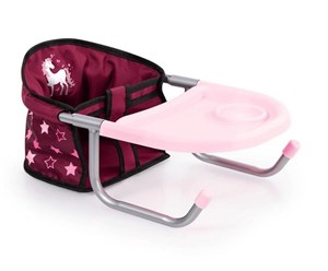 Picture of Siedzisko stołowe dla lalek różowe