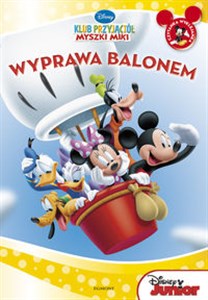 Obrazek Klub przyjaciół Myszki Miki Wyprawa balonem Czytanka wyklejanka