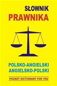 Obrazek Słownik prawnika polsko angielski angielsko polski POCKET DICTIONARY FOR YOU