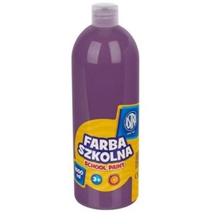 Obrazek Farba szkolna śliwkowa 1000ml ASTRA