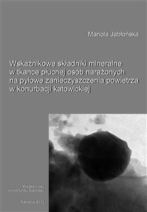 Picture of Wskaźnikowe składniki mineralne w tkance płucnej..