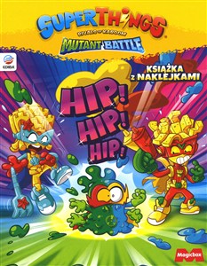 Obrazek SuperThings Rivals of Kaboom. Mutant Battle. Książka z naklejkami