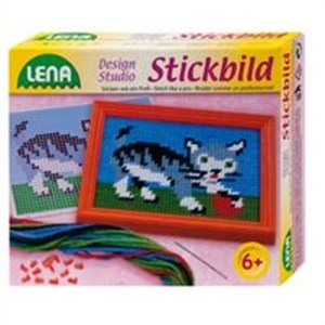 Picture of Wyszywanka Kotek z kłębkiem