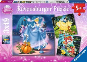 Obrazek Puzzle Disney Księżniczki 3x49