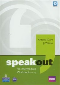Obrazek Speakout Pre-Intermediate Workbook with key + CD