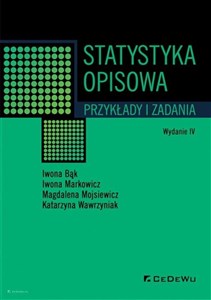 Picture of Statystyka opisowa. Przykłady i zadania