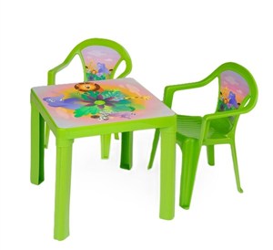 Picture of Stolik i dwa krzesła seledyn