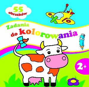 Picture of Zadania do kolorowania 2+ 55 obrazków