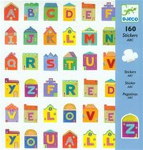 Picture of Zestaw naklejek Literki