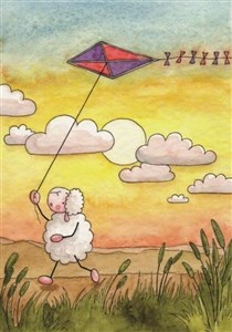 Picture of Pocztówka z kolorowanką - Nad tobą zabłyśnie