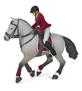 Picture of Koń z amazonką na zawodach