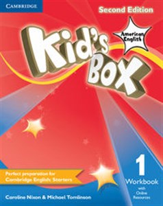 Obrazek Kid's Box American English Level 1 Workbook with Online Resources