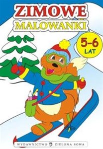 Obrazek Zimowe malowanki 5-6 lat