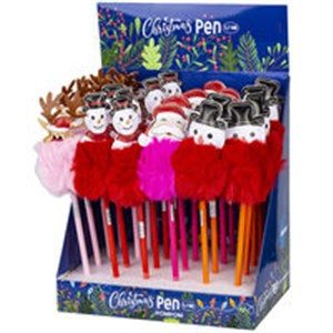 Obrazek Długopis Kulokowy Christmas Pompon 89977 Centrum