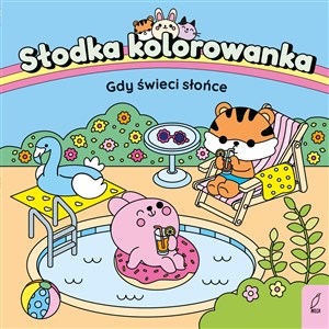 Picture of Słodka kolorowanka Gdy świeci słońce