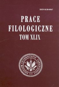 Picture of Prace filologiczne T 49