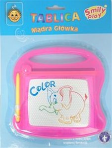 Picture of Tablica Mądra główka Znikopis różowa