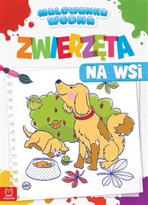 Obrazek Malowanka wodna. Zwierzęta na wsi