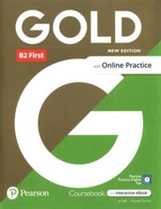 Picture of Gold B2 First with Online Practice Coursebook