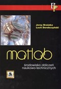 MATLAB śro... - Jerzy Brzózka, Lech Dorobczyński -  books from Poland