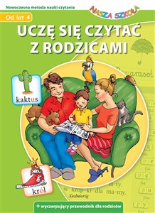 Obrazek Uczę się czytać z rodzicami Nasza Szkoła