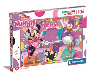 Obrazek Puzzle 104 super kolor Minnie 25735