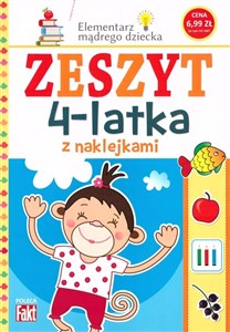 Obrazek Zeszyt 4-latka. Elementarz mądrego dziecka