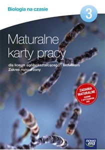 Picture of Biologia na czasie Maturalne karty pracy 3 Zakres rozszerzony Szkoła ponadgimnazjalna