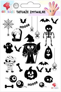 Obrazek Tatuaże zmywalne dla dzieci Halloween 2