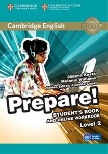 Picture of Cambridge English Prepare! 2 Student's Book + Online workbook