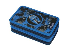 Obrazek Piórnik 31 części potrójny Dino