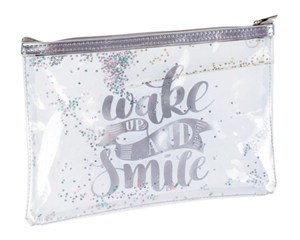 Obrazek Piórnik saszetka Gloss srebro