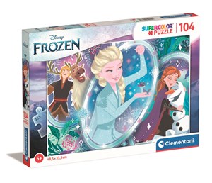 Obrazek Puzzle 104 super kolor Frozen 2 25737