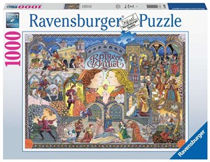 Obrazek Puzzle 2D 1000 Romeo i Julia 16808