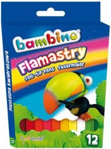 Obrazek Flamastry Bambino 12 kolorów