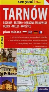 Picture of Tarnów plan miasta 1:15 000 Bochnia, Brzesko, Dąbrowa Tarnowska, Dębica, Mielec, Ropczyce