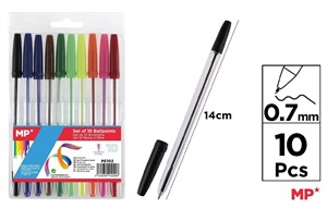 Picture of Długopis 0.7mm 10 kolorów