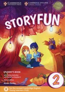 Obrazek Storyfun for Starters 2 Student's Book with Online Activities and Home Fun Booklet 2