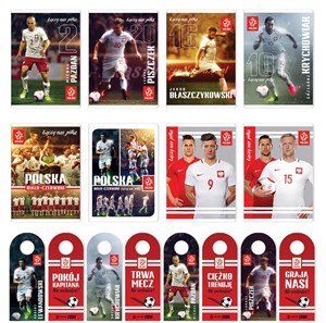 Obrazek Zeszyt A5/60K kratka PZPN+zawieszka (10szt)