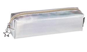 Obrazek Piórnik tuba Sparkle srebro