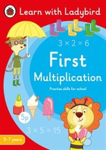 Obrazek First Multiplication: A Learn with Ladybird Activity Book 5-7 years