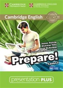 Obrazek Cambridge English Prepare! 7 Presentation Plus